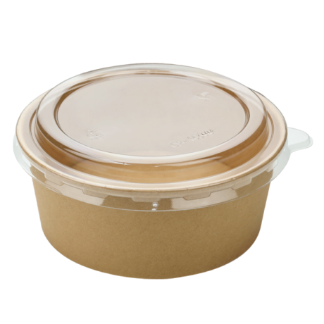 Kraft Salad Bowl with Lid – 750 ml
