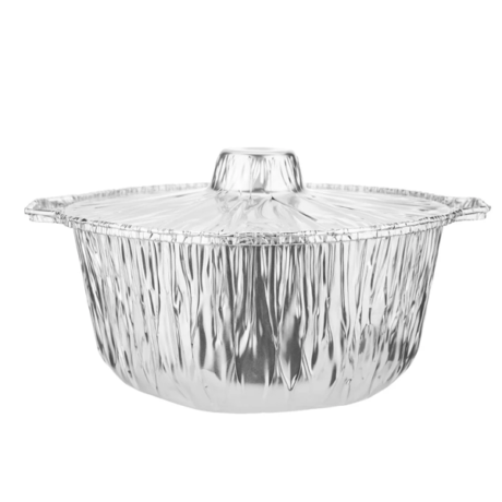 Aluminium Food Pot Container 25CM